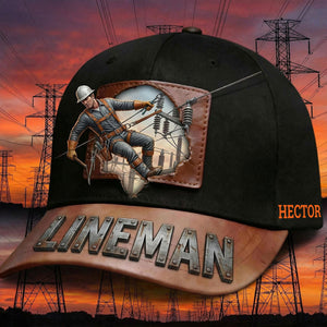 Strong Lineman - Personalized Lineman Classic Cap