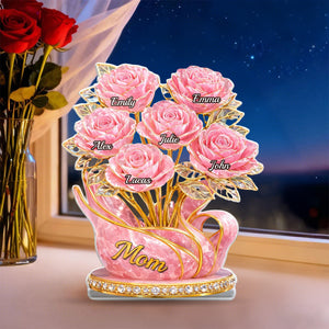 Custom Acrylic Plaque - Personalized Mother's Day Gifts For Mom, Grandma