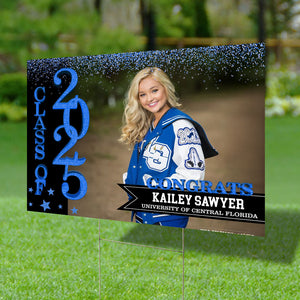 Class of 2026 Lawn Sign β Personalized Graduation Yard Decoration