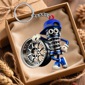 Custom Name Auto Repairman Keychain,Repairman Gift