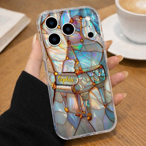 A Melody For The Soul Personalized Clear Phone Case for Musicians