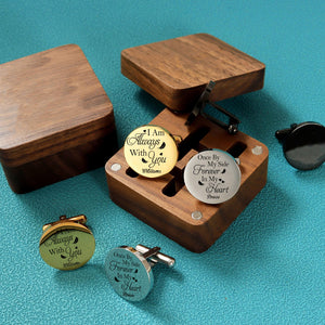 Personalized Memorial cufflinks-Remembrance Gift