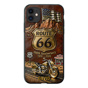 100th Anniversary Motorcycle Phone Case Personalized Gifts For Bikers