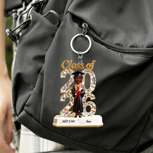 Graduation Acrylic Keychain - Personalized Gifts For Graduates