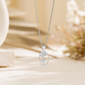 Personalized Birthflower Necklace