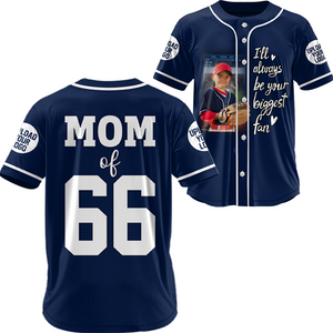 Custom Photo Baseball Game Day Baseball Jersey Gift For Baseball Lovers