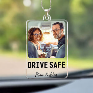 Personalized Drive Safe Car Ornament