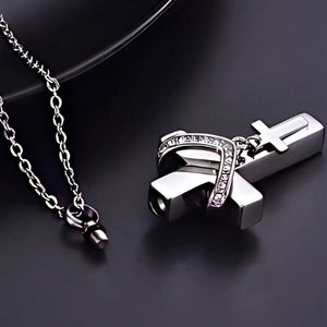 Eternal Embrace Memorial Necklace Urn Necklace