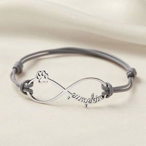 Personalized Pet Memorial Bracelet Pet Loss Gift