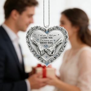 You And Me Feels Right - Personalized Acrylic Ornament Gifts For Husband And Wife