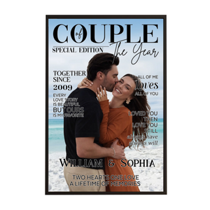 Love Finds Us Every Day-Personalized Poster Gifts For Husband And Wife