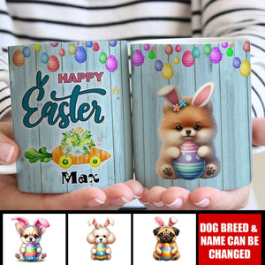 Personalized Easter Gift For Dog Lovers Mug