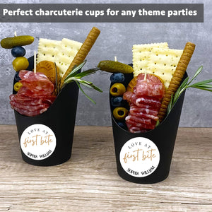 Personalized Charcuterie Cups Wedding Snack Cups Party Decorations