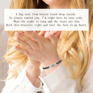 Custom Bracelets With Wings Personalized Memorial Jewelry