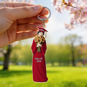 Graduation Keychain Personalized Gifts For Graduates
