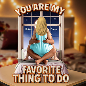 Naughty Couple - Personalized Acrylic Plaque Gifts For Couple
