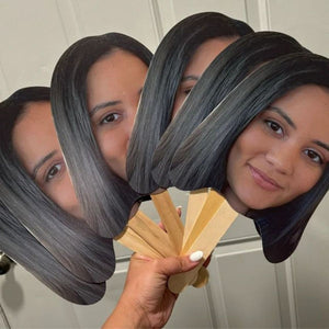 Personalized Heads Face Mask Party Decoration