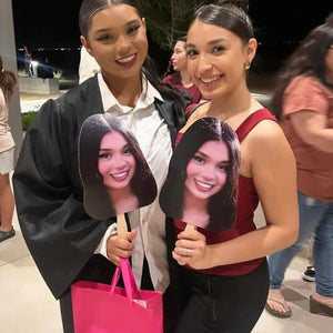 Personalized Heads Face Mask Party Decoration