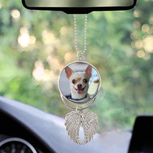 Your Wing Were Ready But My Heart Was Not Personalized Angel Memorial Charm