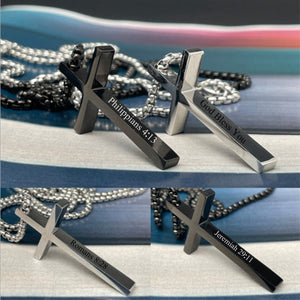 Personalized Cross Necklace
