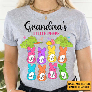 Personalized Grandma's Little Bunny Pure cotton T-shirt