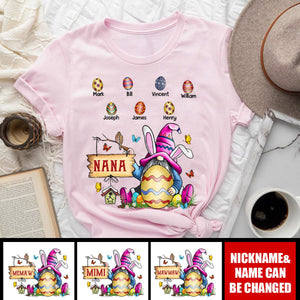 Personalized Nana Easter Pure cotton T-shirt