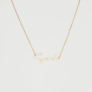 Custom Name Necklace Minimalist Name Necklace