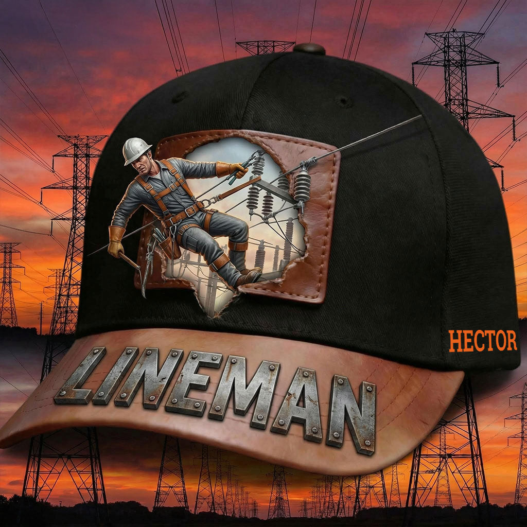 Strong Lineman - Personalized Lineman Classic Cap