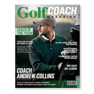 Personalized Golf Coach Magazine Cover Canvas Golf Lover Gift