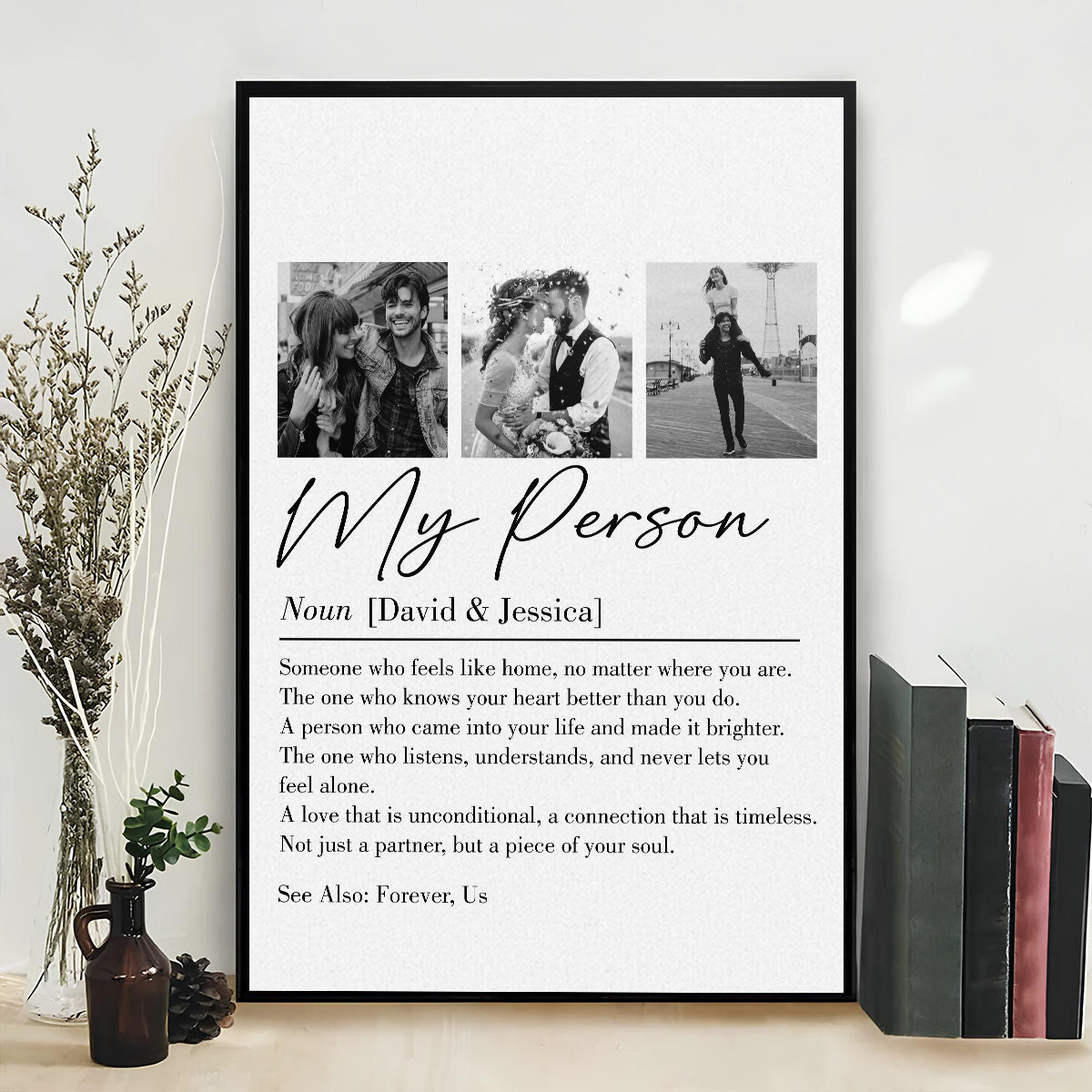 My Person - Personalized Photo Couple Poster