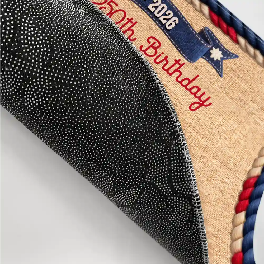 Happy America 250th Birthday - Stars And Stripes Personalized Doormat