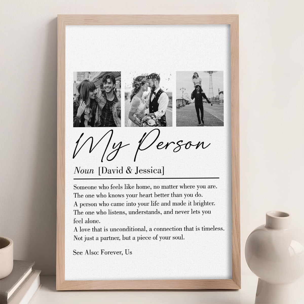 My Person - Personalized Photo Couple Poster