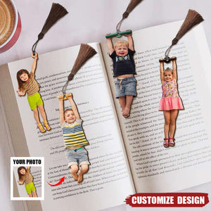Custom Photo Wooden Bookmark Gift, Wood Bookmarks Make A Perfect Gif, Book Worms
