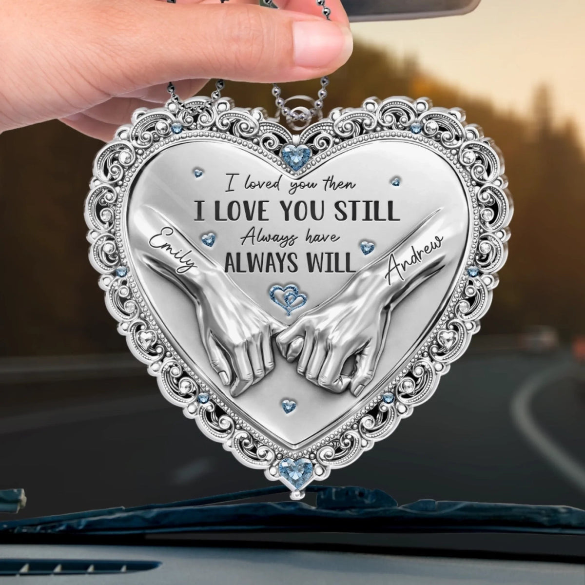 You And Me Feels Right  - Personalized Acrylic Ornament Gifts For Husband And Wife