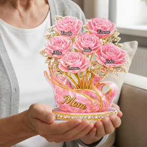 Custom Acrylic Plaque - Personalized Mother's Day Gifts For Mom, Grandma