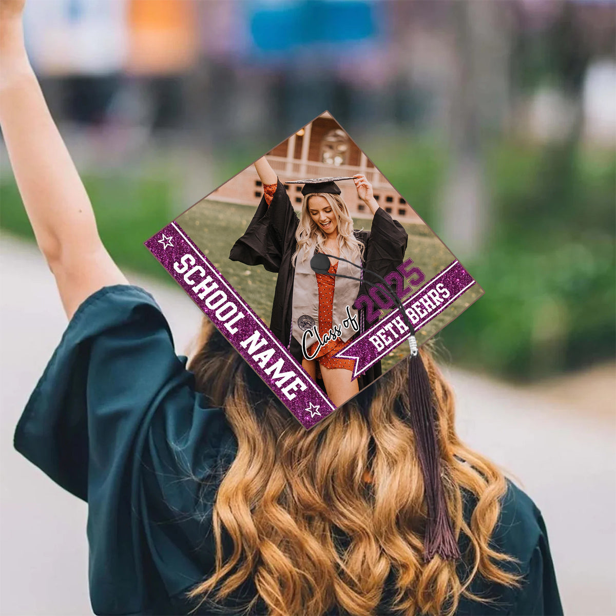 Class Of 2025 - Personalized Cap Topper, Graduation Gift, Grad Cap 2025
