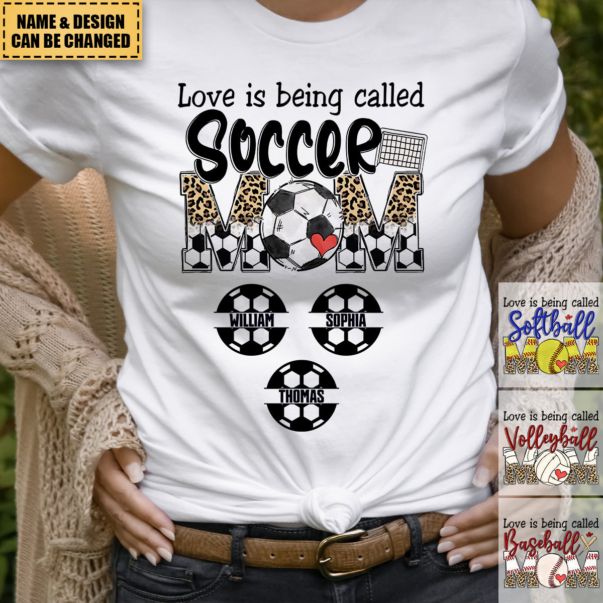 Personalized Ball Sports Pure T-shirt Gift For Mom, Famliy