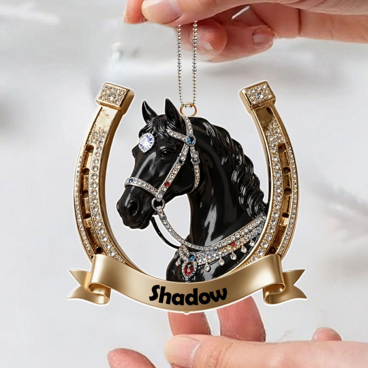 Personalized Horse  Acrylic Ornament Gift For Horse Lover