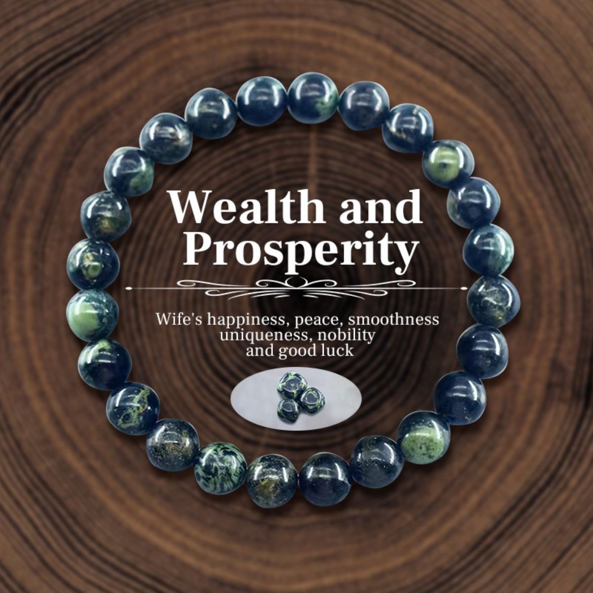 Fashion Natural Stone Beaded Bracelets Healing Stone Bracelet Energy Jewelry Gifts