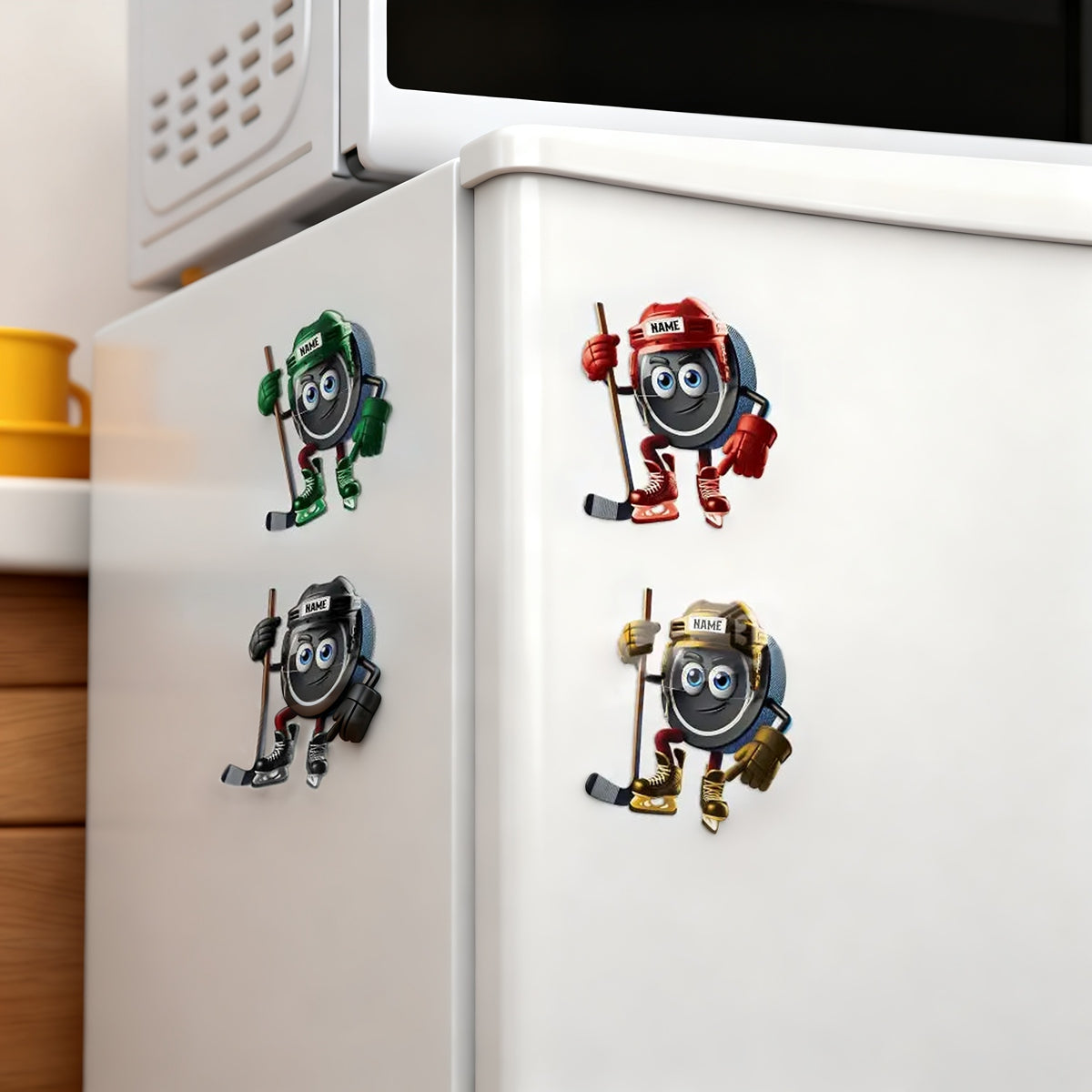 Custom Name Personalized Ice Hockey Sticker/Decal