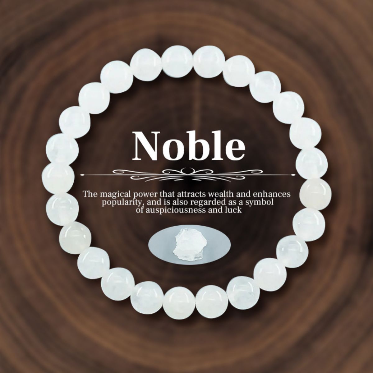 Fashion Natural Stone Beaded Bracelets Healing Stone Bracelet Energy Jewelry Gifts