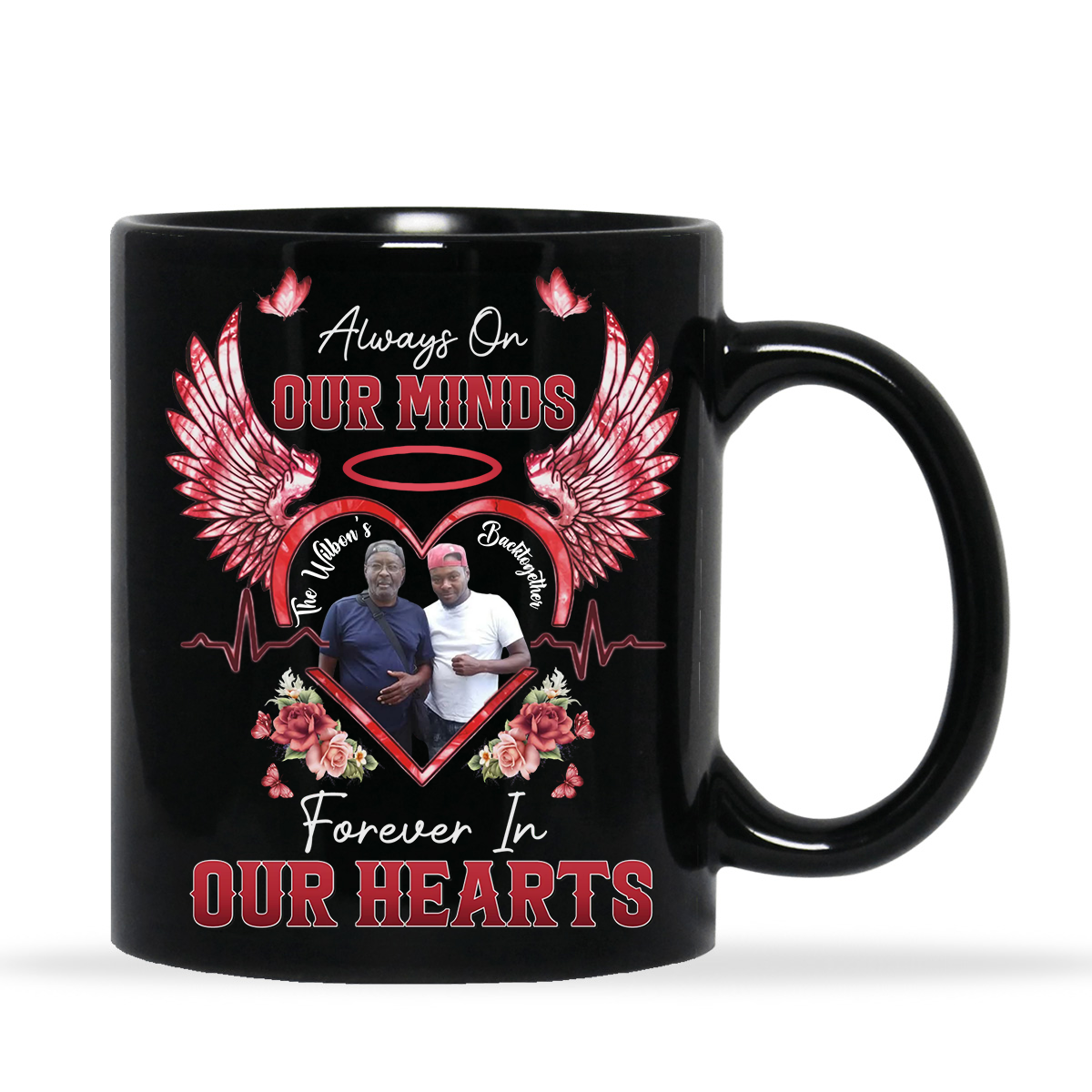 As Long As I Breathe You'll Be Remembered - Memorial Personalized Mug
