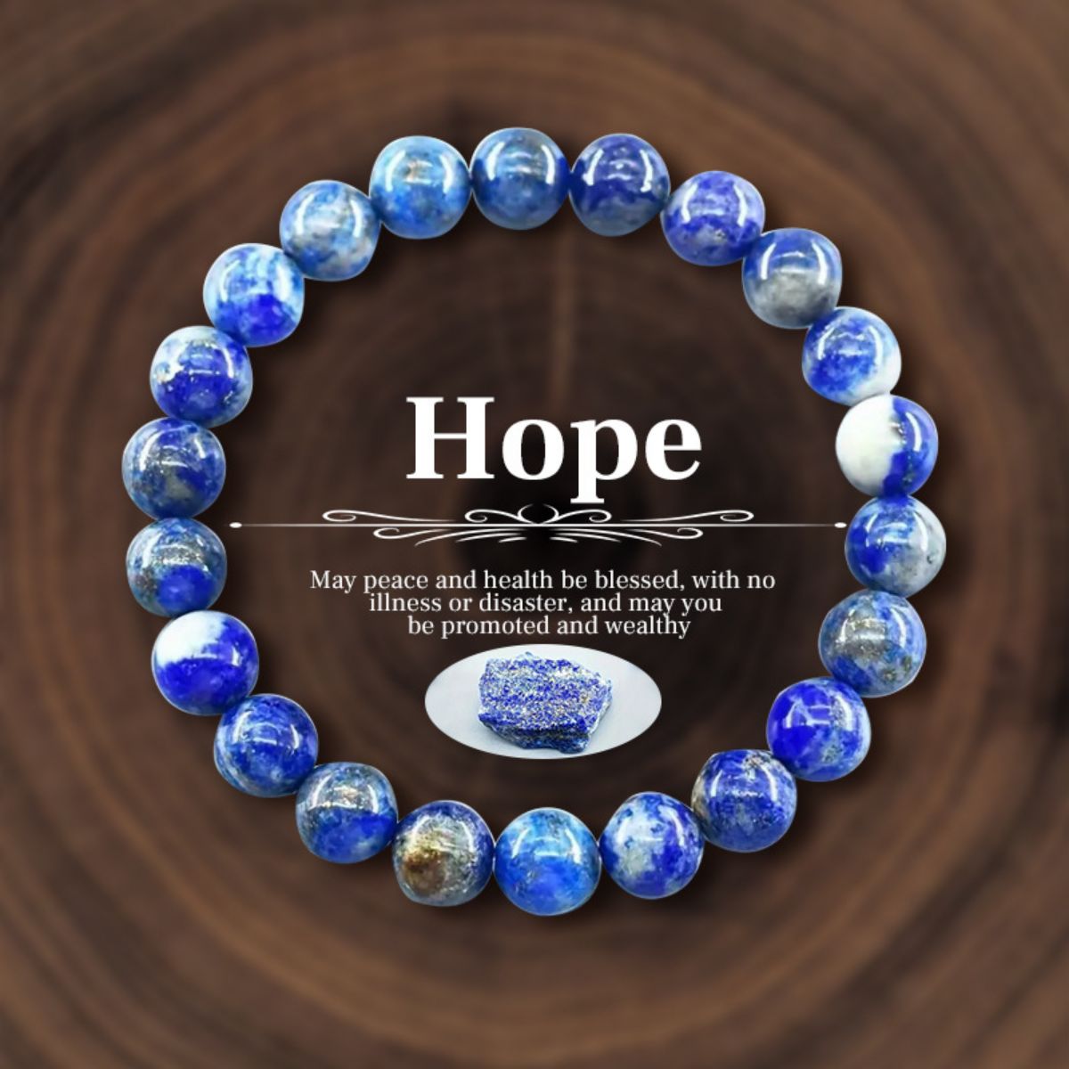 Fashion Natural Stone Beaded Bracelets Healing Stone Bracelet Energy Jewelry Gifts