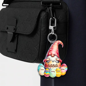 Personalized Easter Gifts For Grandma Keychain Nana