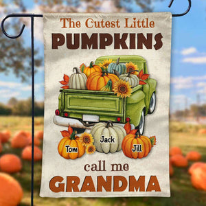 Personalized Grandma Gifts Garden Flag Fall Decoration