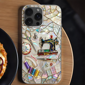 Celebrate Your Creativity Personalized Clear Phone Case, Gift For Craft Enthusiasts