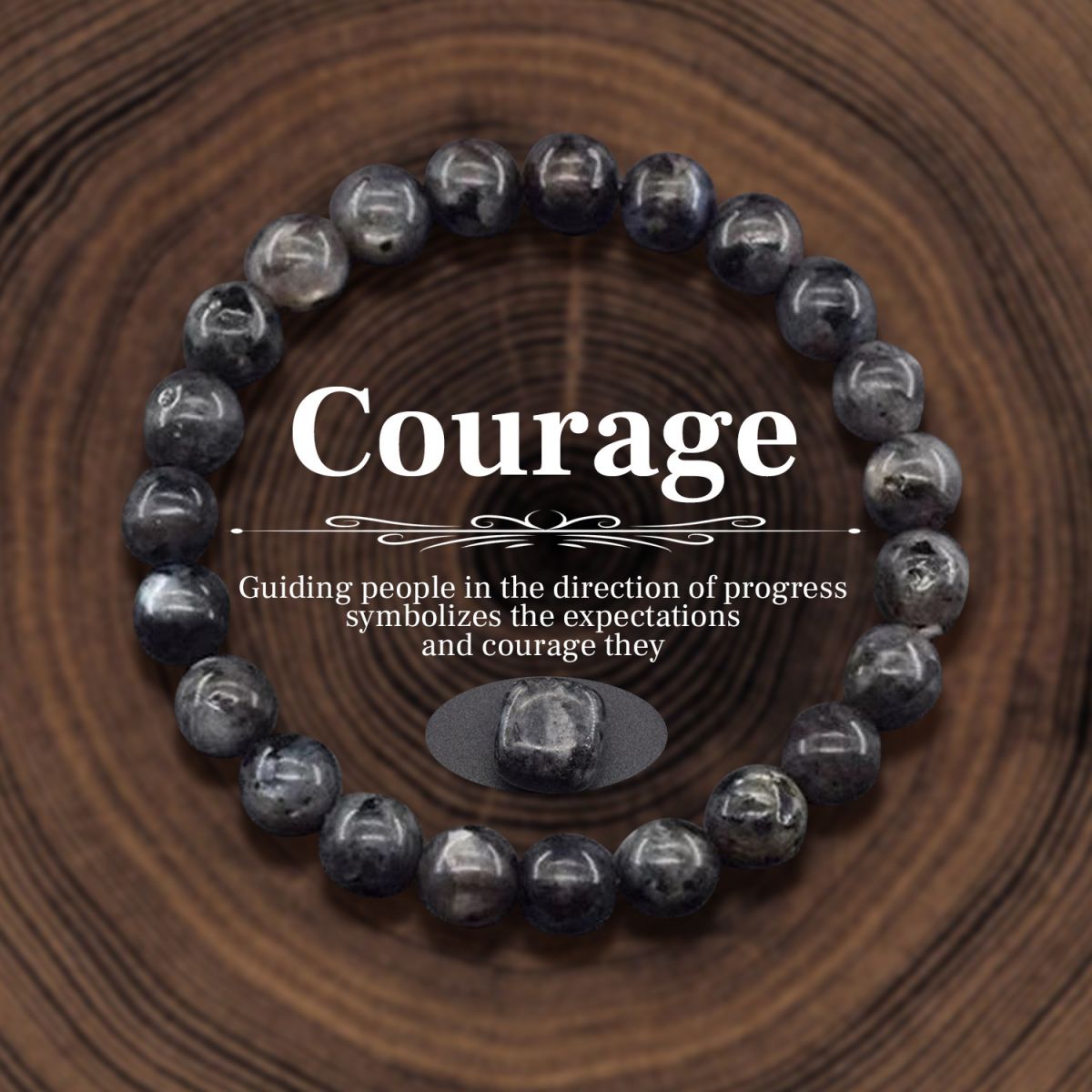 Fashion Natural Stone Beaded Bracelets Healing Stone Bracelet Energy Jewelry Gifts