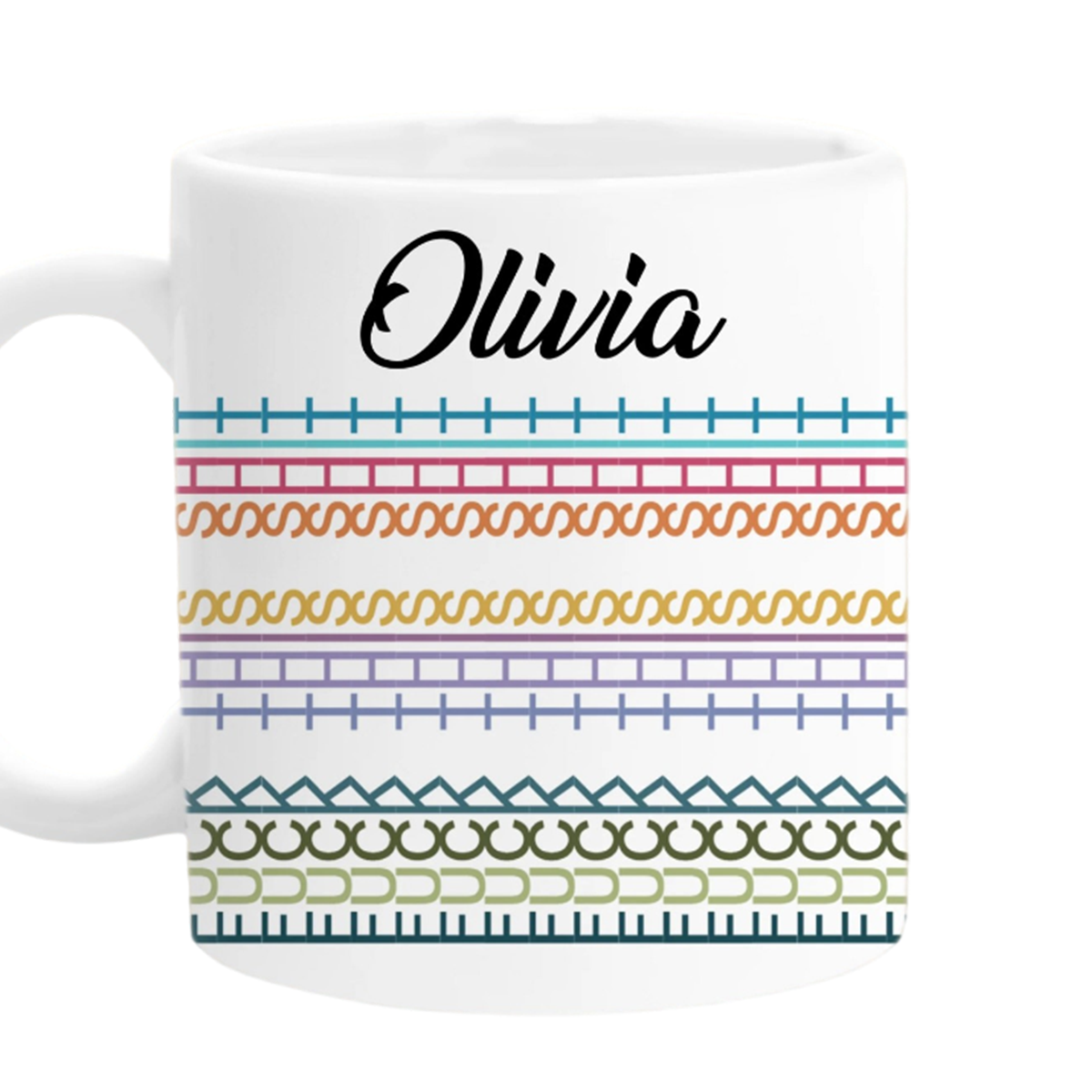 Patchwork Of Passion Friend Personalized Custom Hidden Message Mug - Gift For Best Friends, Sisters, Family