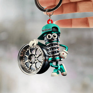 Custom Name Auto Repairman Keychain,Repairman Gift