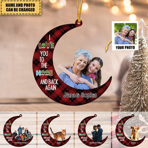 Christmas Personalized Acrylic Ornament  Gift For Family